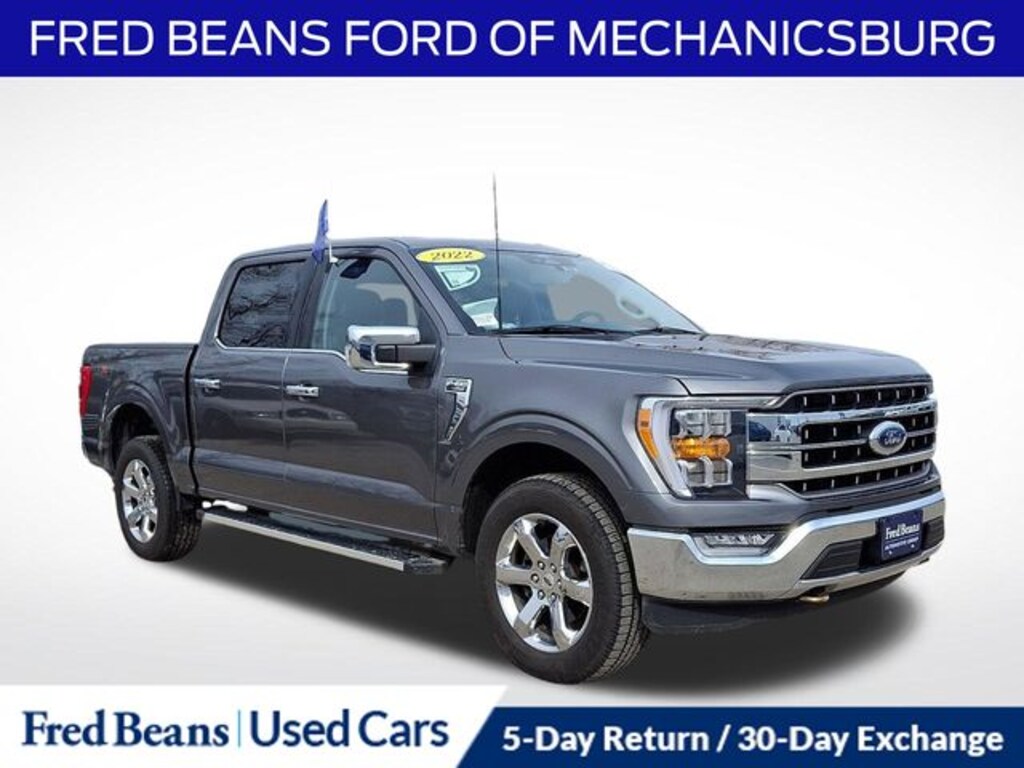 Certified 2022 Ford F-150 Lariat Truck SuperCrew Cab
