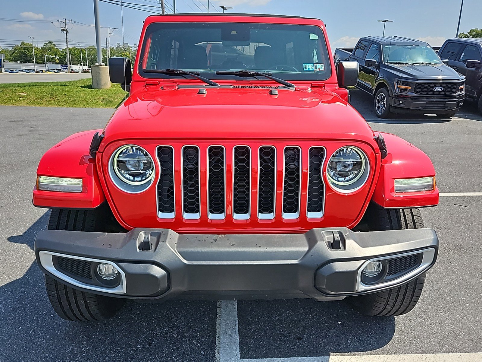 Used 2021 Jeep Wrangler Unlimited Sahara 4XE with VIN 1C4JJXP63MW828339 for sale in Mechanicsburg, PA