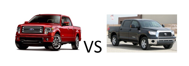 Ford f 150 toyota tundra comparison #8