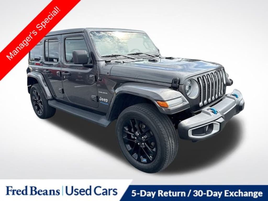 Certified 2022 Jeep Wrangler Unlimited Sahara 4xe SUV