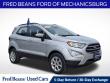 Certified 2020 Ford EcoSport SE SUV