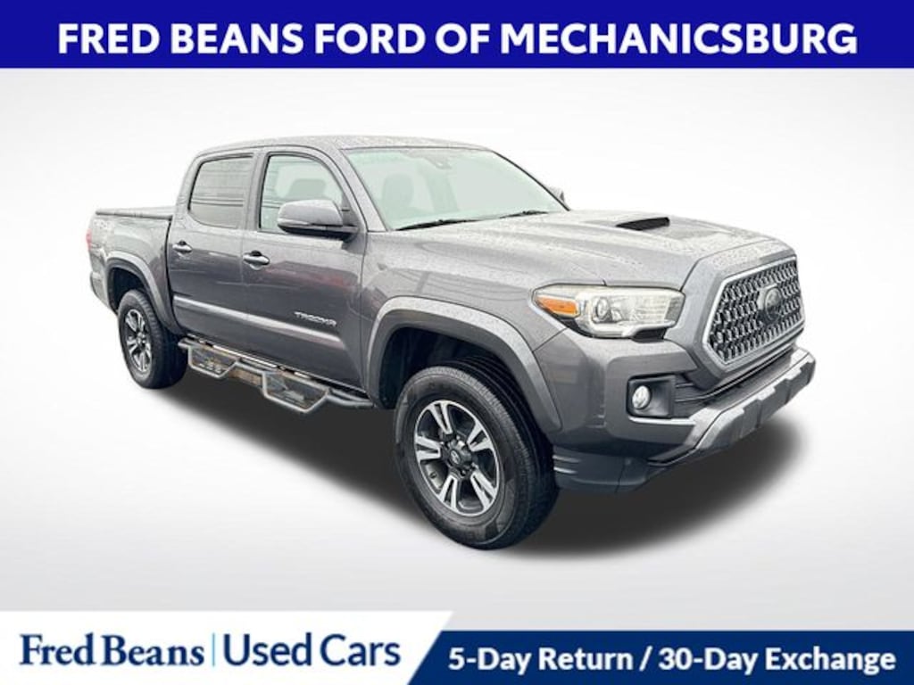 Certified 2018 Toyota Tacoma TRD Sport Truck Double Cab