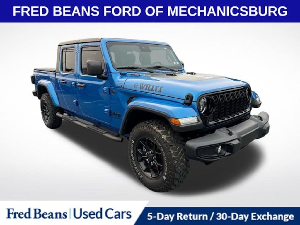 Used 2024 Jeep Gladiator Willys Truck Crew Cab