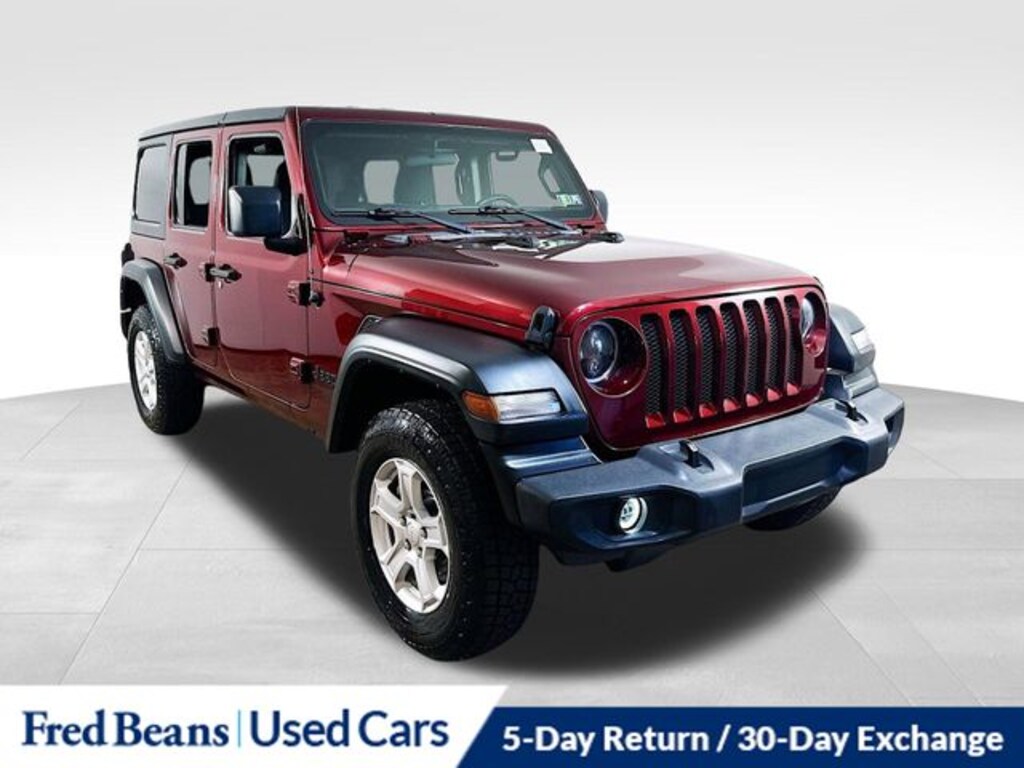Used 2021 Jeep Wrangler Unlimited Sport S SUV