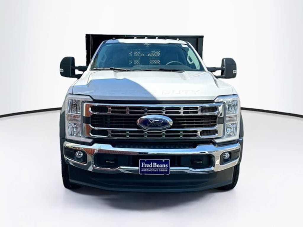 New 2025 Ford F-550 Chassis XL Stakebody Truck Regular Cab