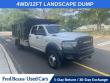 Used 2022 Ram 4500HD Tradesman 12 Foot Landscape Dump Truck Crew Cab