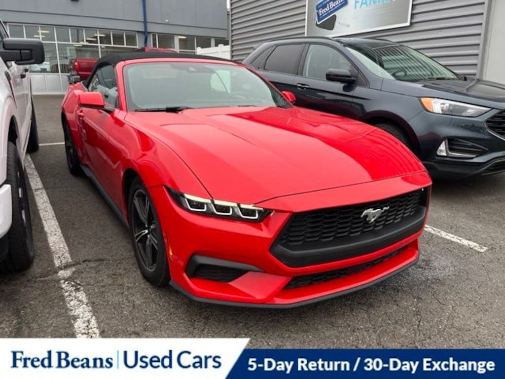 Certified 2025 Ford Mustang Ecoboost Premium Convertible