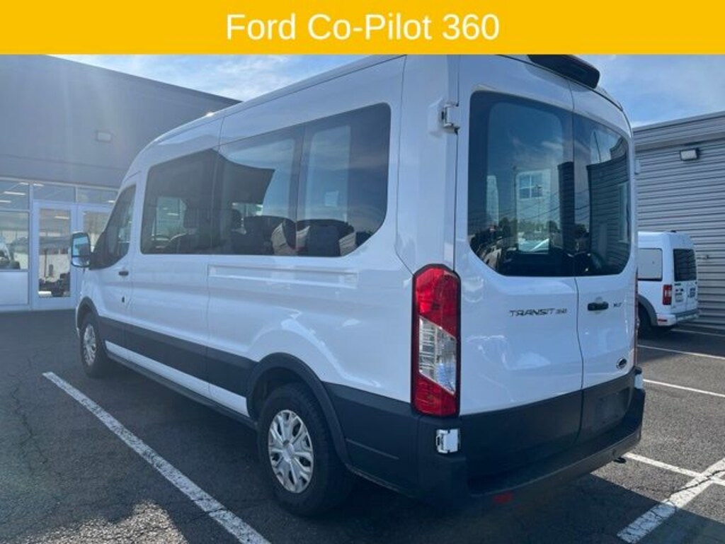 Certified 2023 Ford Transit-350 XLT Wagon Medium Roof Van