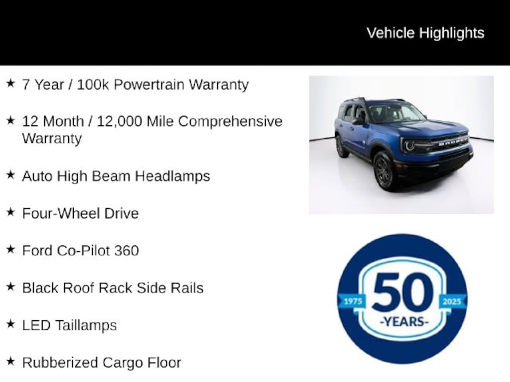 Certified 2023 Ford Bronco Sport Big Bend SUV