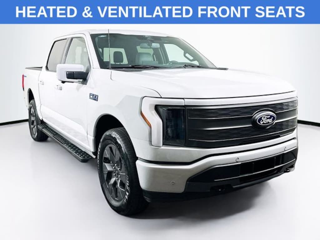Certified 2024 Ford F-150 Lightning Lariat Truck SuperCrew Cab