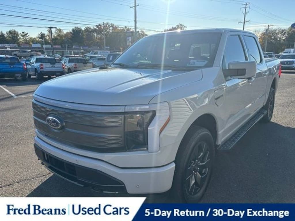 Certified 2023 Ford F-150 Lightning Lariat Truck SuperCrew Cab