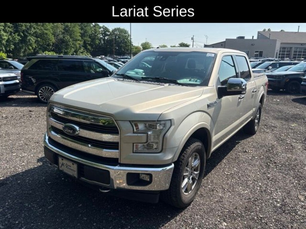 Used 2017 Ford F-150 Lariat Truck SuperCrew Cab