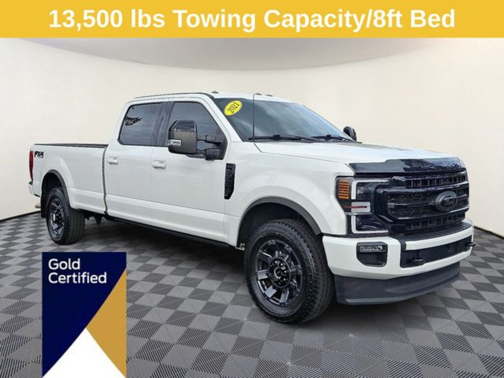 Certified 2021 Ford F-350SD Lariat Truck Crew Cab