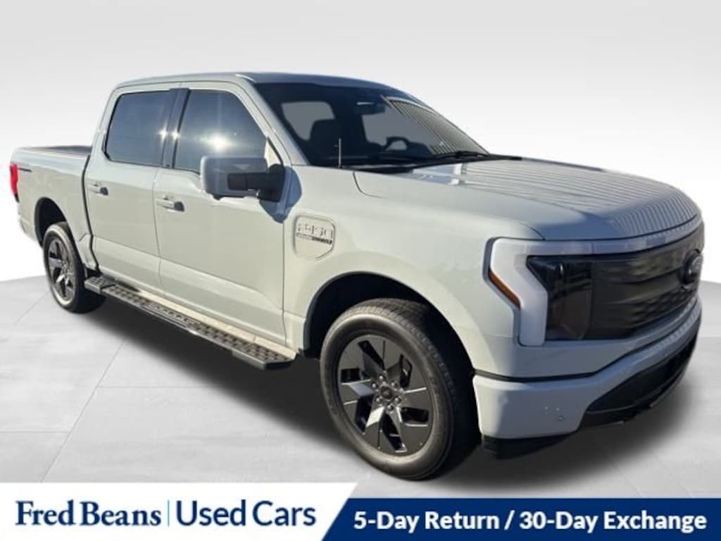 Certified 2023 Ford F-150 Lightning Lariat Truck SuperCrew Cab