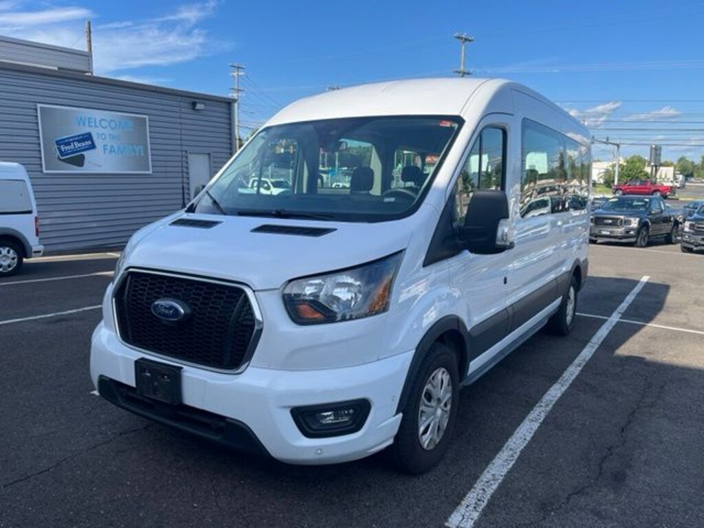 Used 2023 Ford Transit-350 XLT Wagon Medium Roof Van