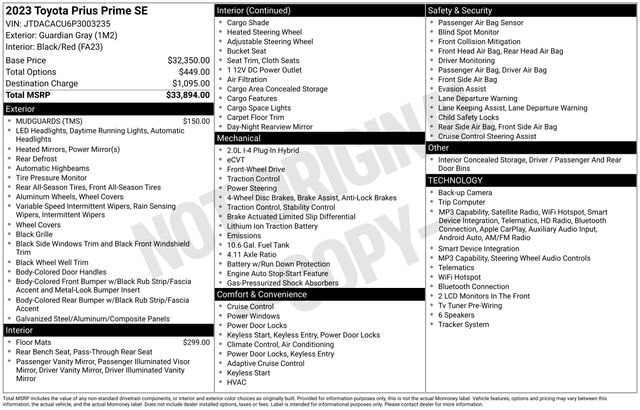 2023 Toyota Prius Prime SE - Photo 14
