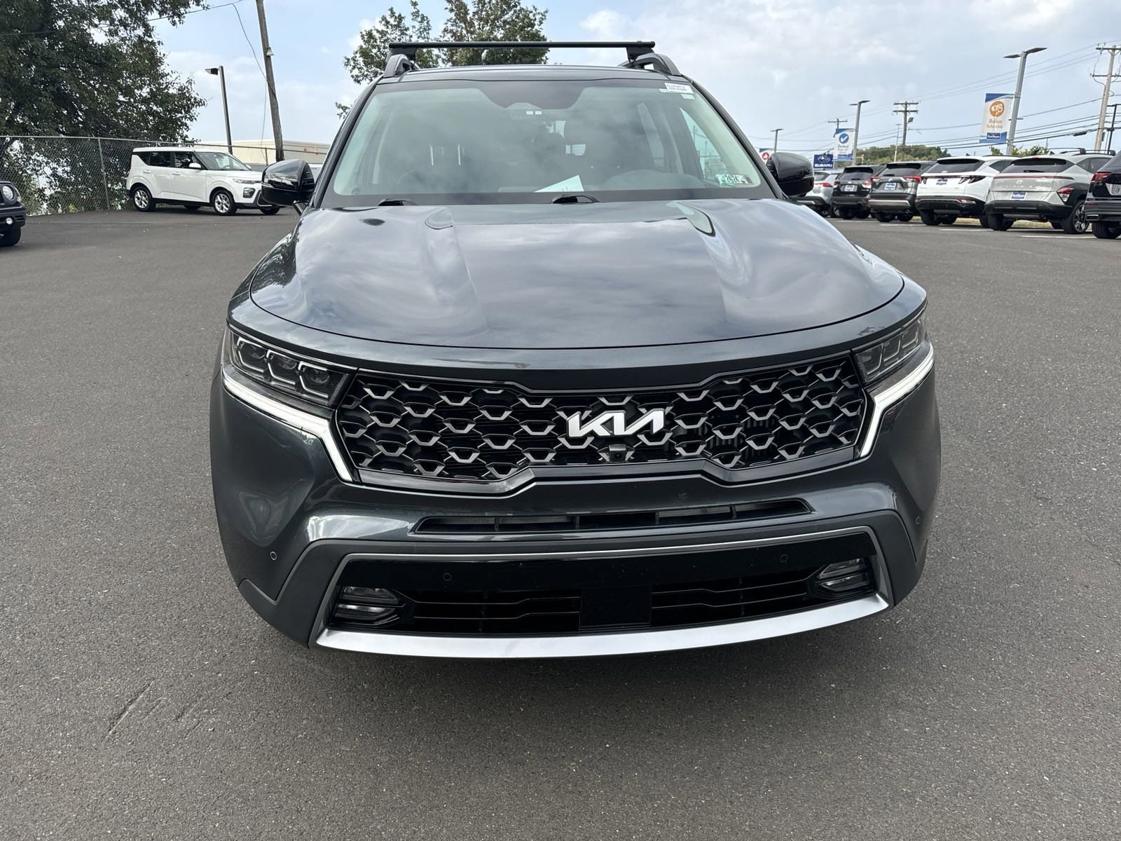 Used 2022 Kia Sorento X-Line SX Prestige with VIN 5XYRKDLF3NG149562 for sale in Langhorne, PA