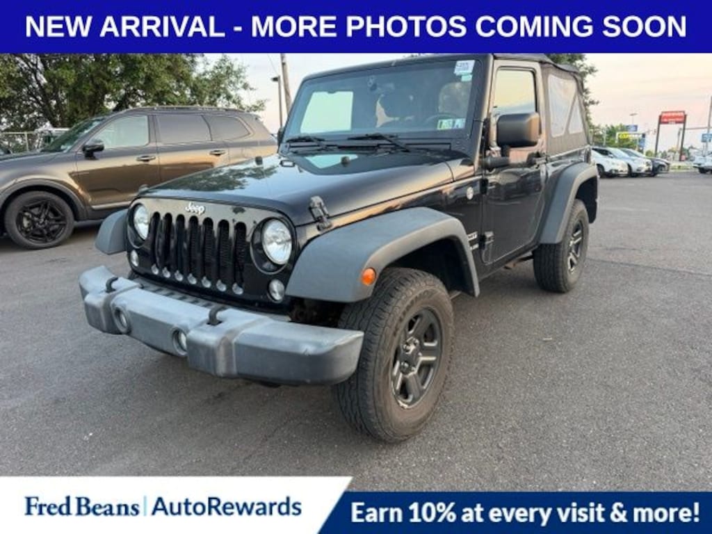 Used 2015 Jeep Wrangler Sport SUV