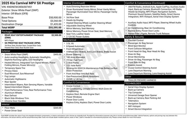 2025 Kia Carnival SX Prestige - Photo 9