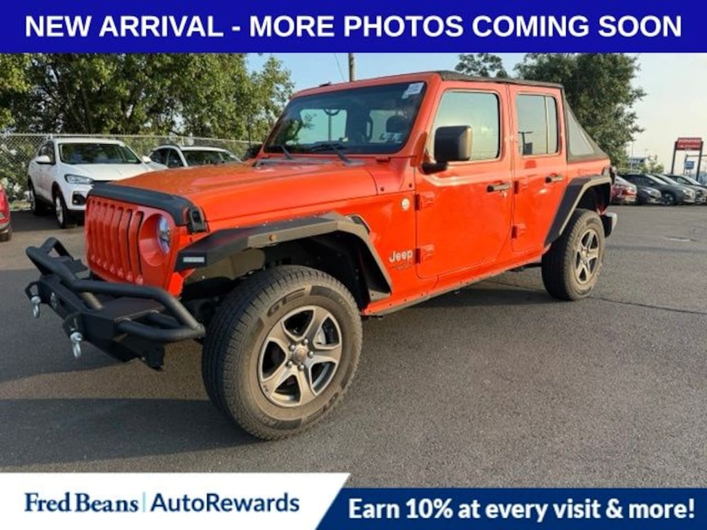 Used 2018 Jeep Wrangler Unlimited Sport S SUV