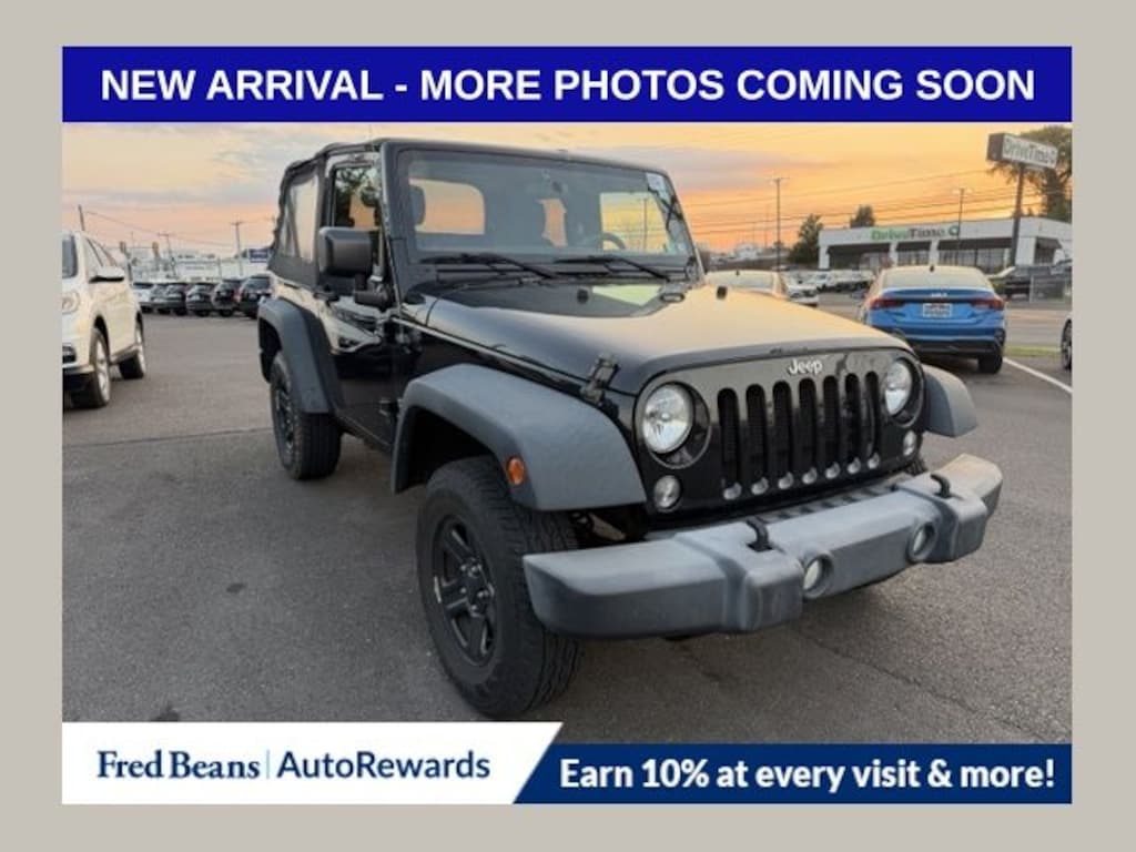 Used 2015 Jeep Wrangler Sport SUV