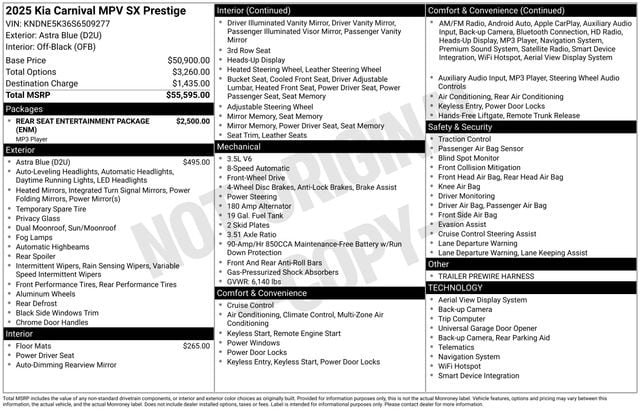 2025 Kia Carnival SX Prestige - Photo 9