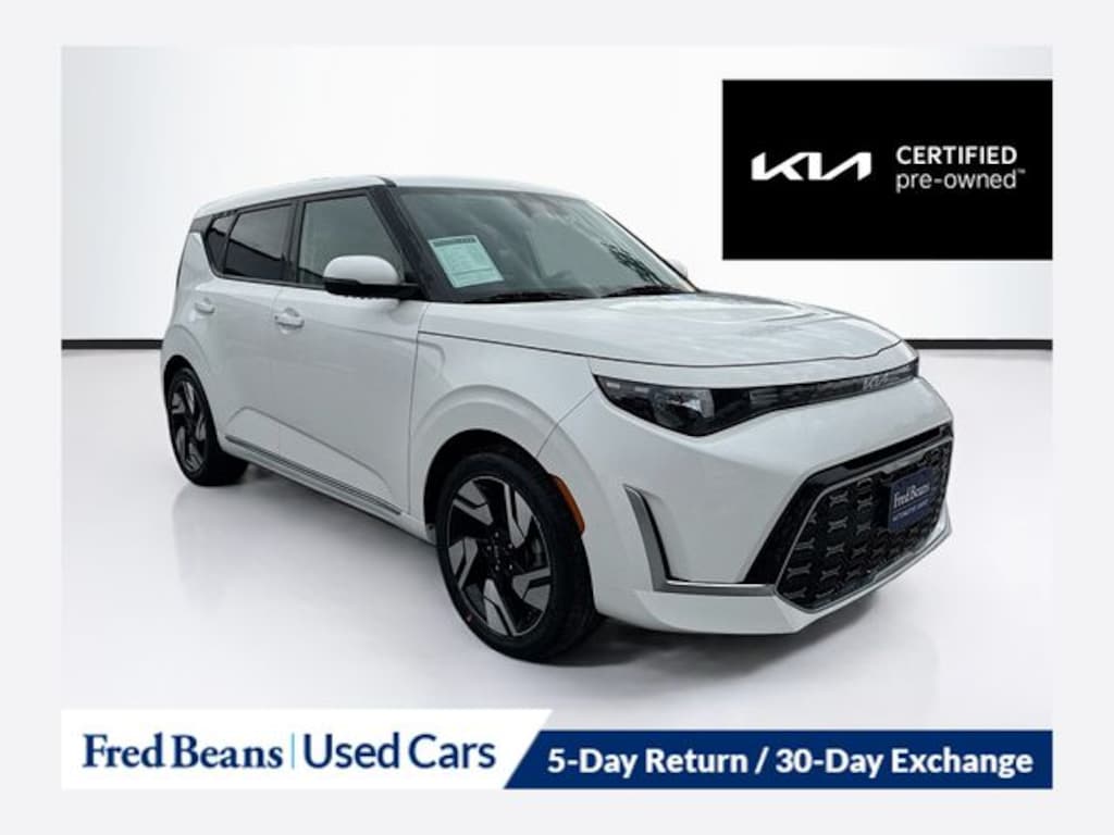 Certified 2023 Kia Soul GT-Line Hatchback