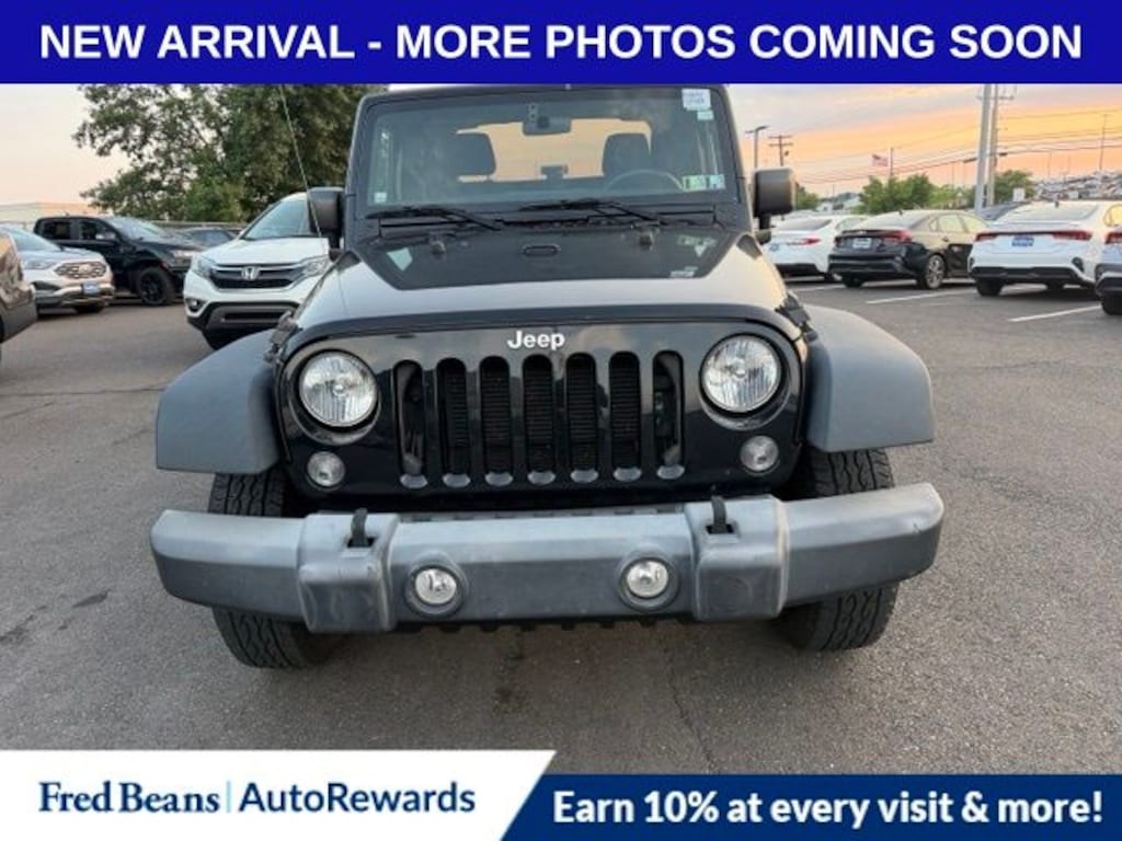 Used 2015 Jeep Wrangler Sport SUV