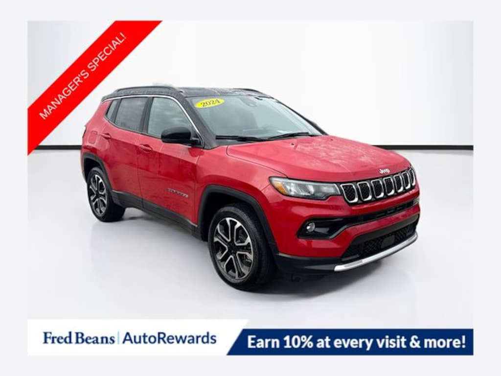 Used 2024 Jeep Compass Limited SUV