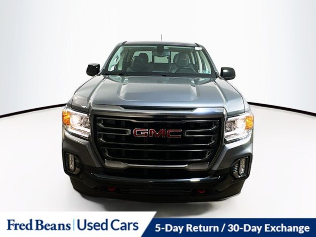 Used 2022 GMC Canyon AT4 w/Leather Truck Crew Cab