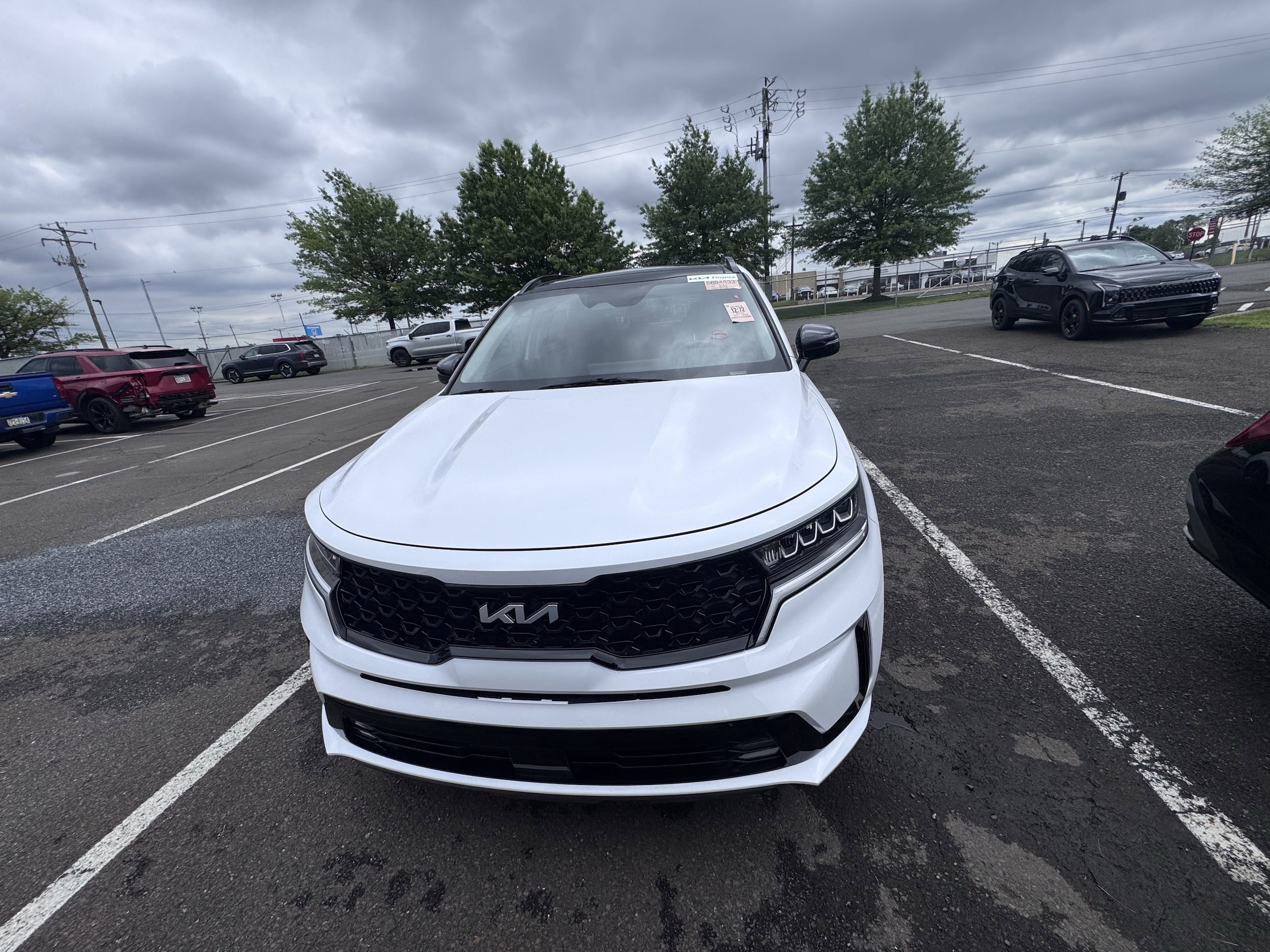 Certified 2022 Kia Sorento EX with VIN 5XYRH4LF7NG101268 for sale in Langhorne, PA
