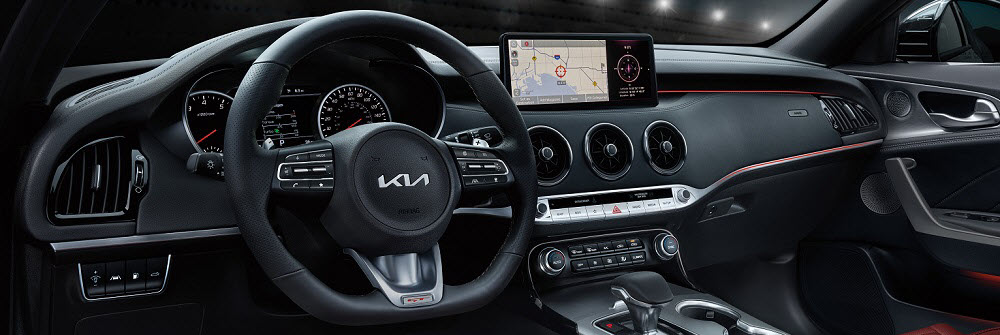 Kia Stinger Interior Technology