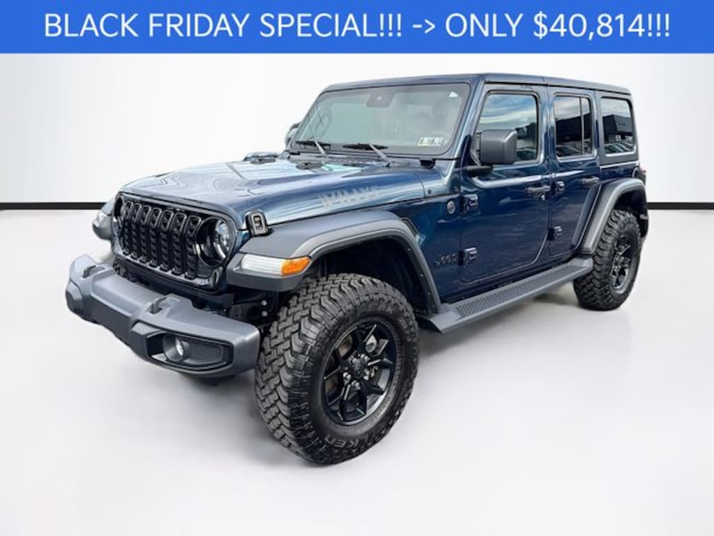 Used 2025 Jeep Wrangler Willys SUV