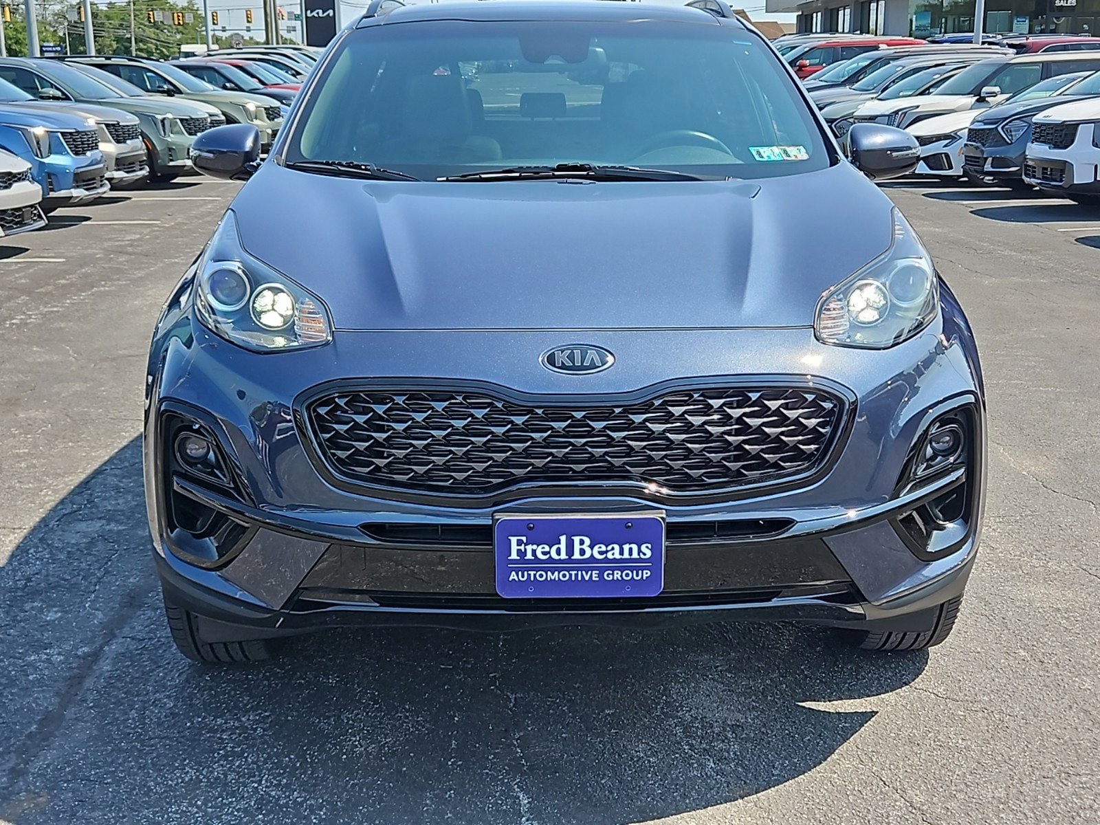 Certified 2022 Kia Sportage Nightfall with VIN KNDP6CACXN7012419 for sale in Mechanicsburg, PA