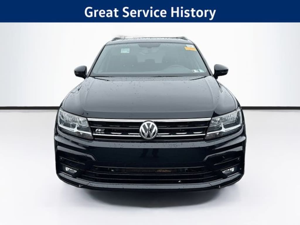 Certified 2021 Volkswagen Tiguan 2.0T SE R-Line Black SUV