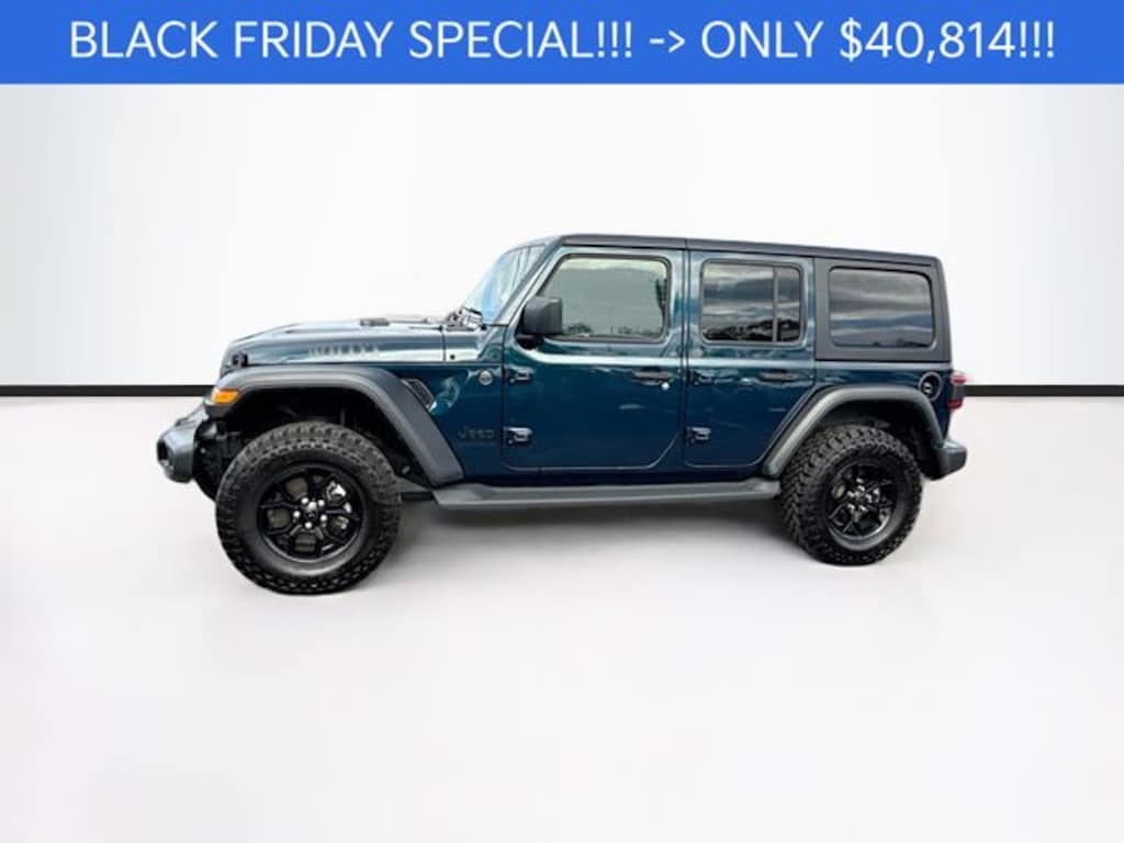 Used 2025 Jeep Wrangler Willys SUV