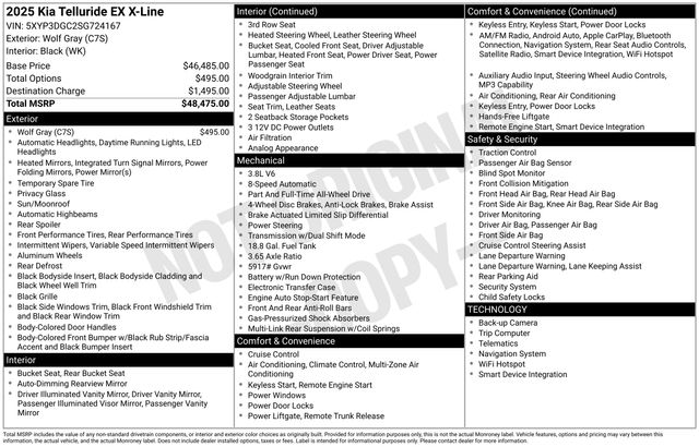2025 Kia Telluride EX X-Line's photo