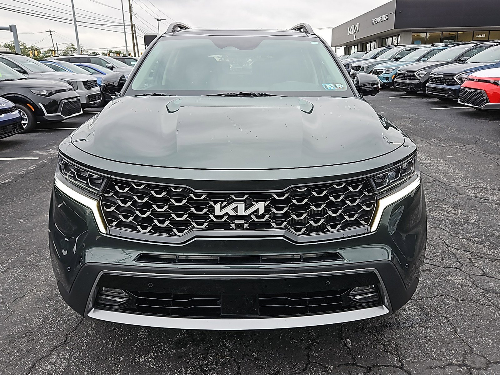 Certified 2022 Kia Sorento X-Line SX Prestige with VIN 5XYRKDLF3NG109501 for sale in Mechanicsburg, PA