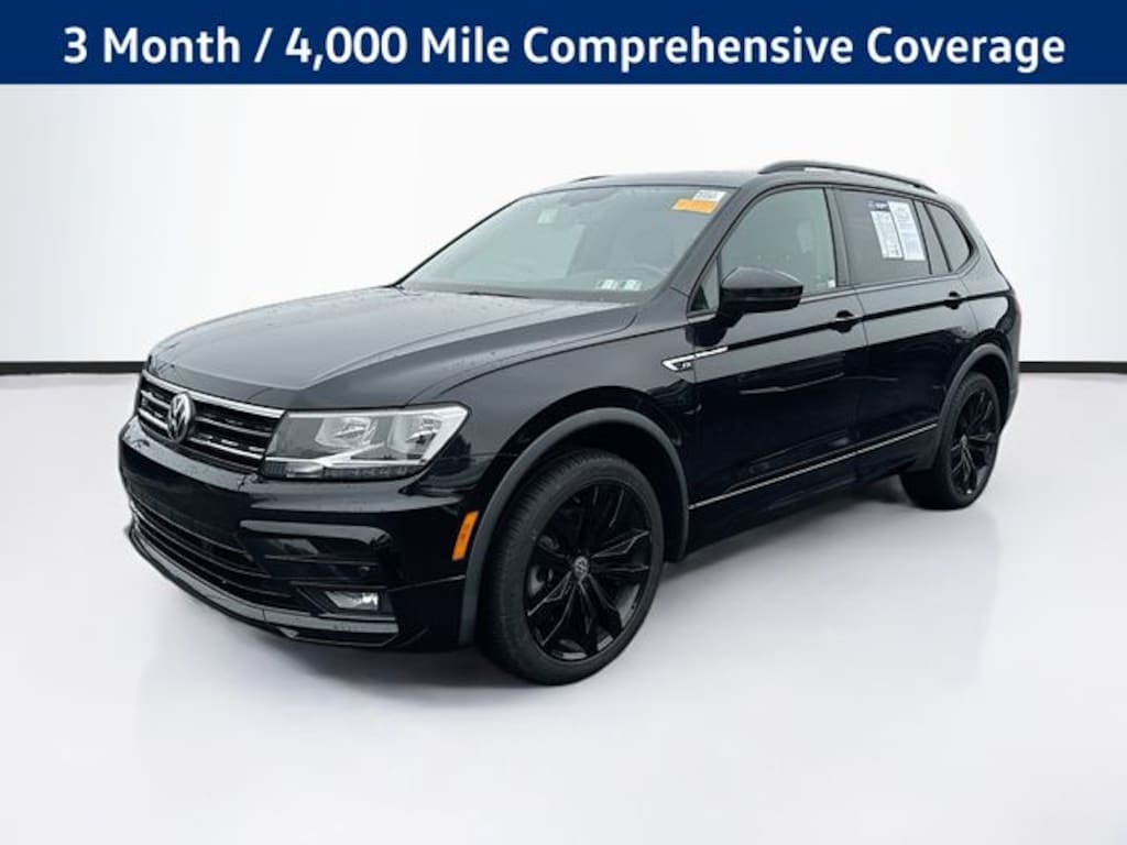 Certified 2021 Volkswagen Tiguan 2.0T SE R-Line Black SUV