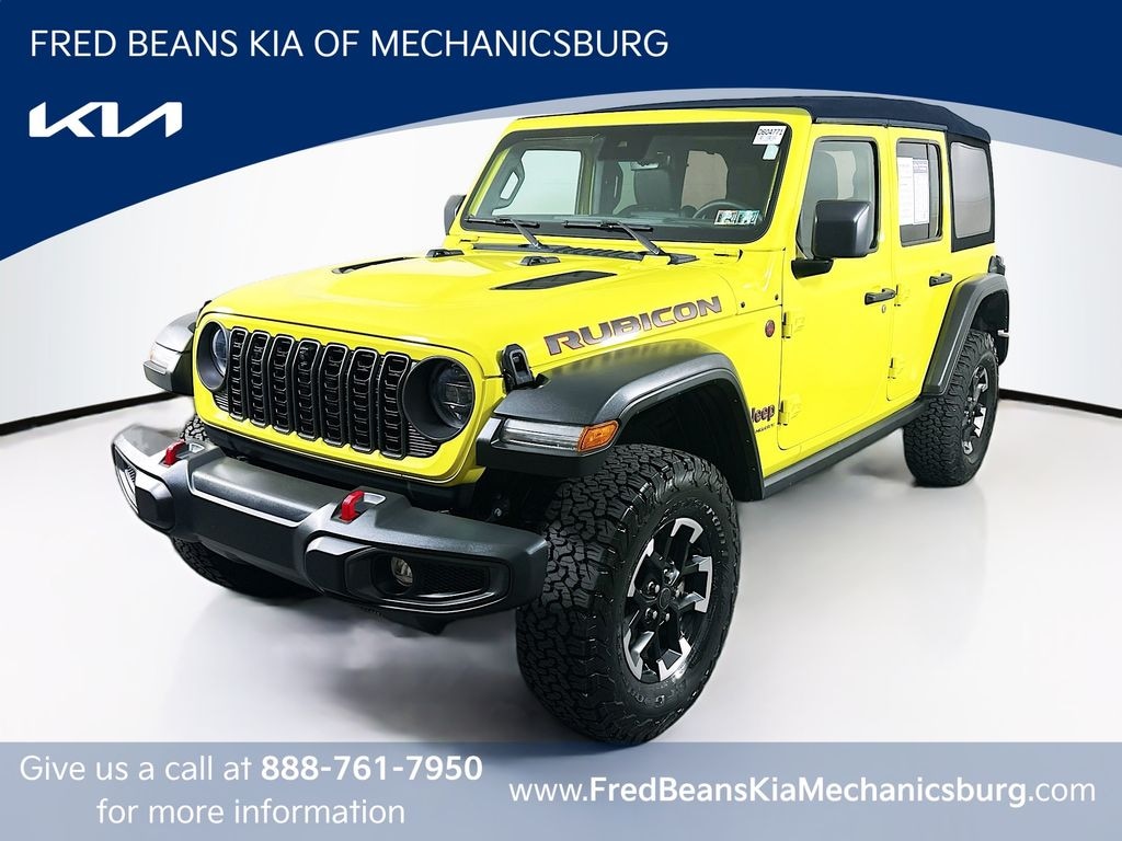 Certified 2024 Jeep Wrangler Rubicon SUV
