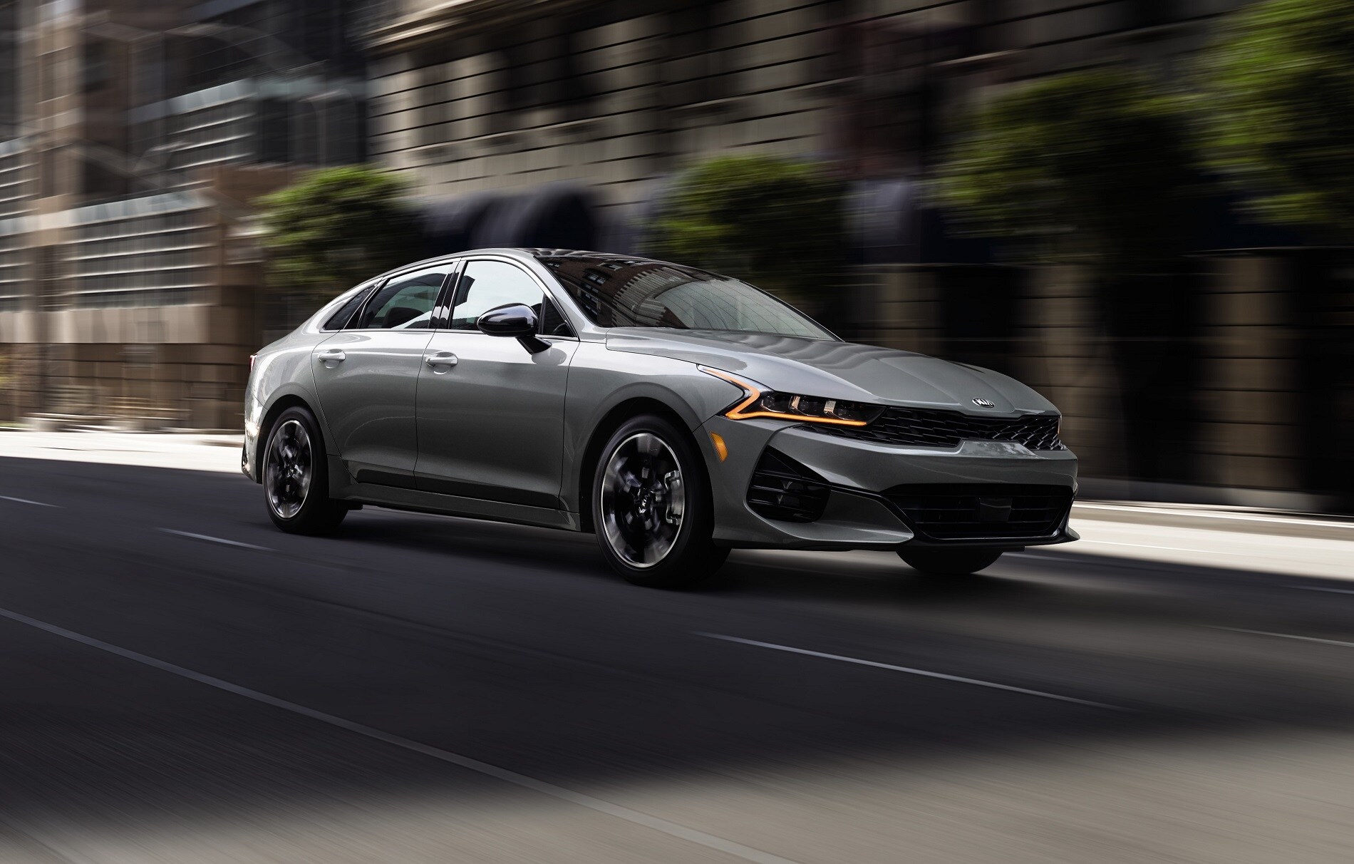 2021 KIA K5 Driving