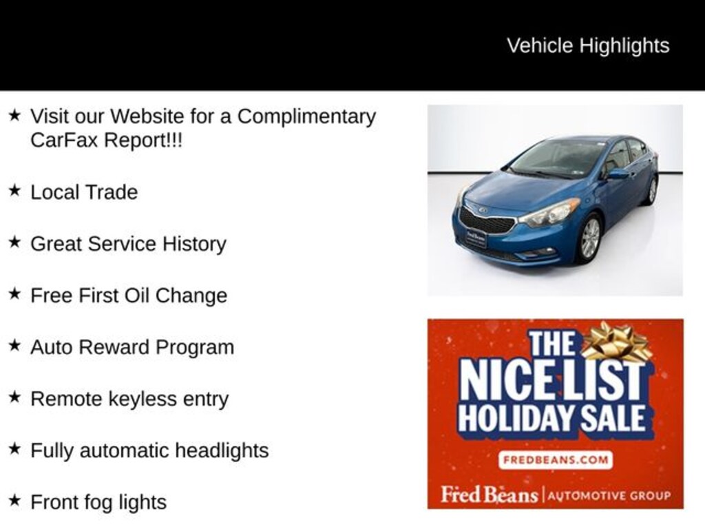 Used 2015 Kia Forte EX Sedan