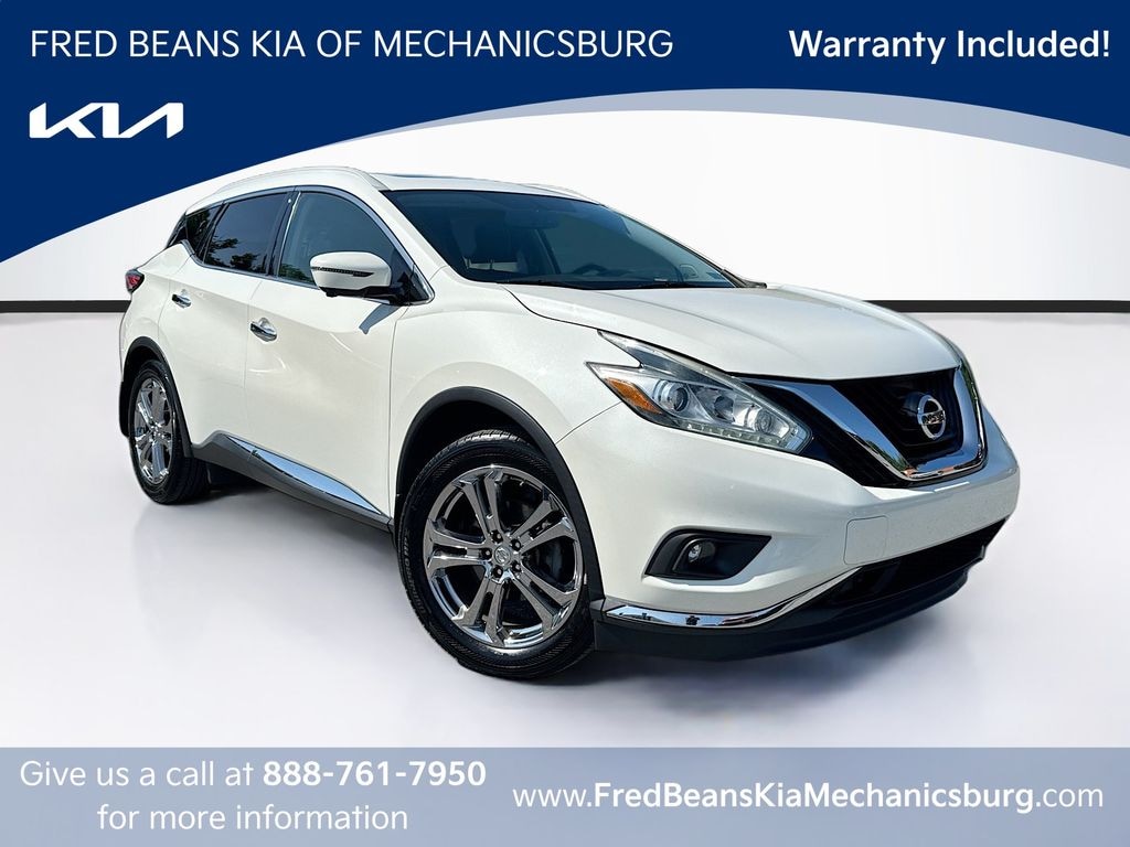 Certified 2018 Nissan Murano Platinum SUV