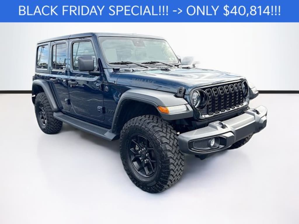 Used 2025 Jeep Wrangler Willys SUV
