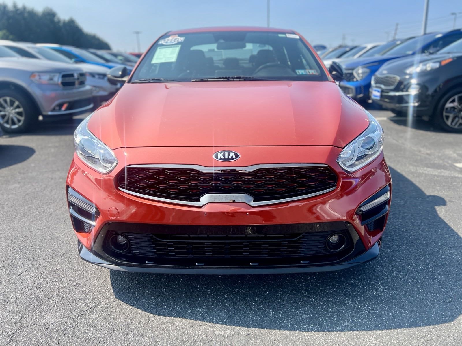 Certified 2021 Kia Forte GT-Line with VIN 3KPF34ADXME389253 for sale in Mechanicsburg, PA