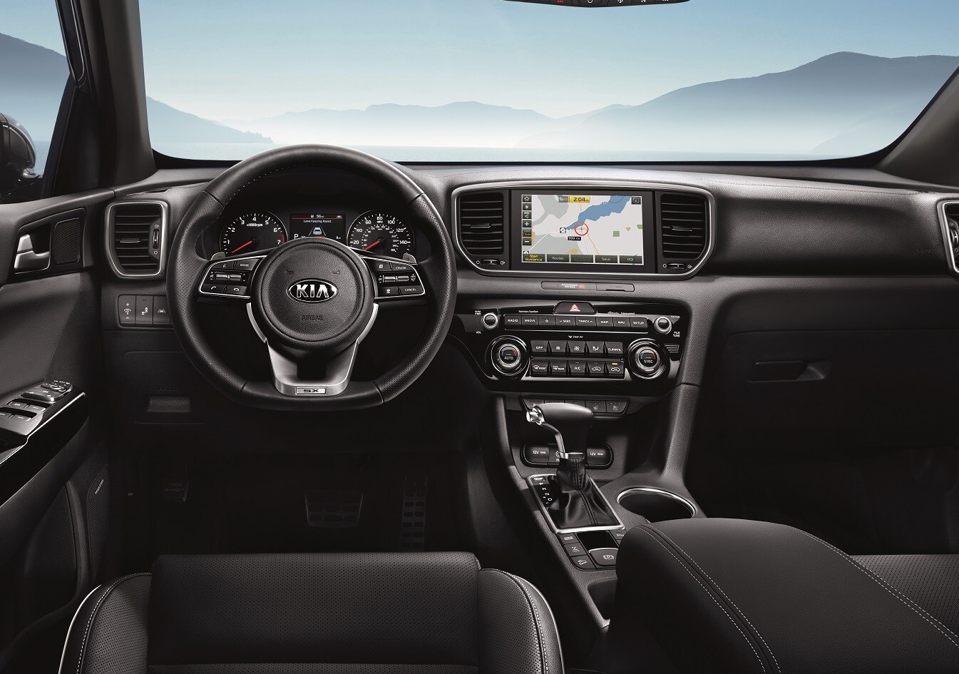 Kia Sportage Interior Technology