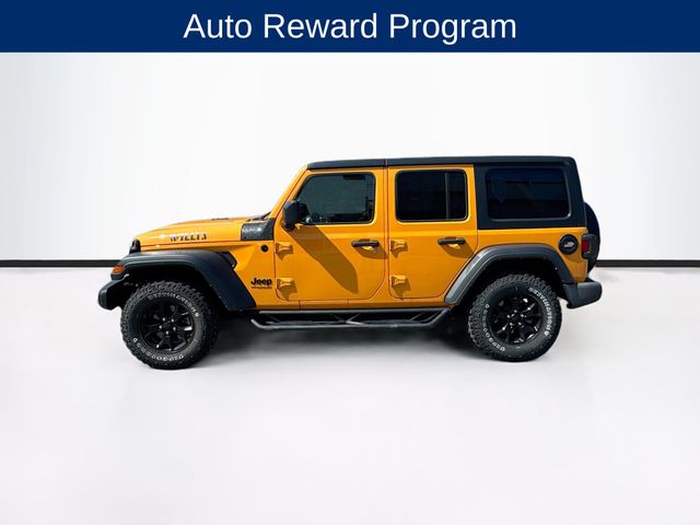 2021 Jeep Wrangler Unlimited Willys photo 2