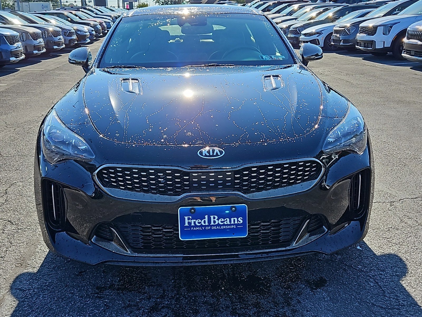 Certified 2021 Kia Stinger GT1 with VIN KNAE45LC0M6088044 for sale in Mechanicsburg, PA