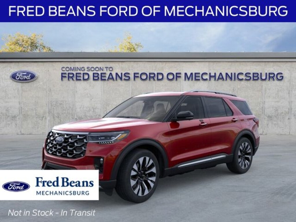 New 2026 Ford Explorer Platinum SUV