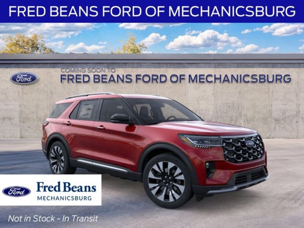 New 2026 Ford Explorer Platinum SUV
